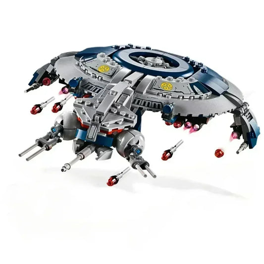New 300+PCS Gunship Building Blocks Compatible 75233 DIY Space Fight Fighter Sets for Boys Kids Toys Birthday Christmas Gifts